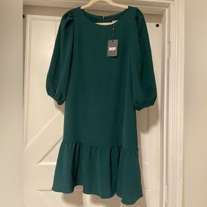 DKNY GREEN DRESS NWT